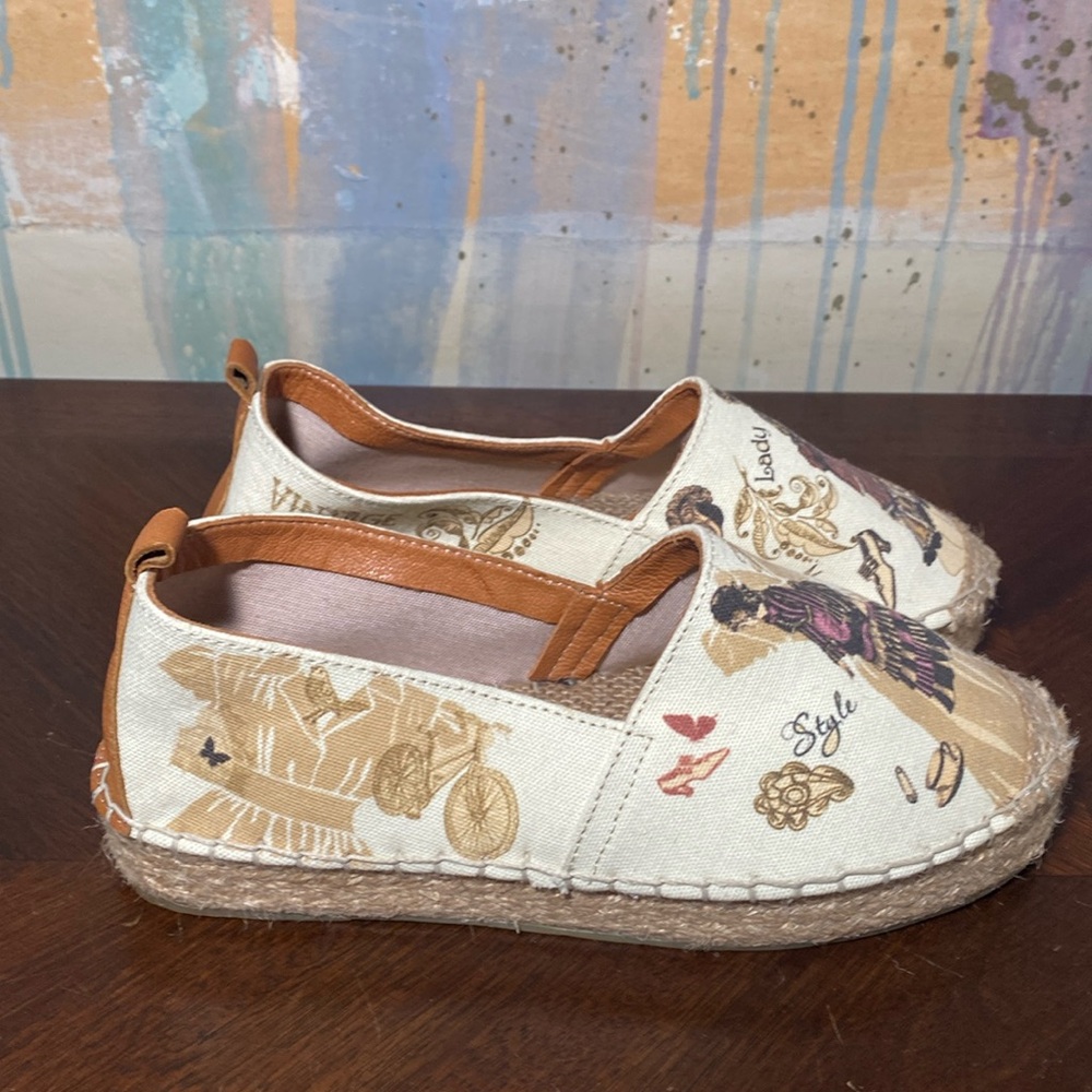 Maldives Espadrille slip on shoes size EU 37 / US 7